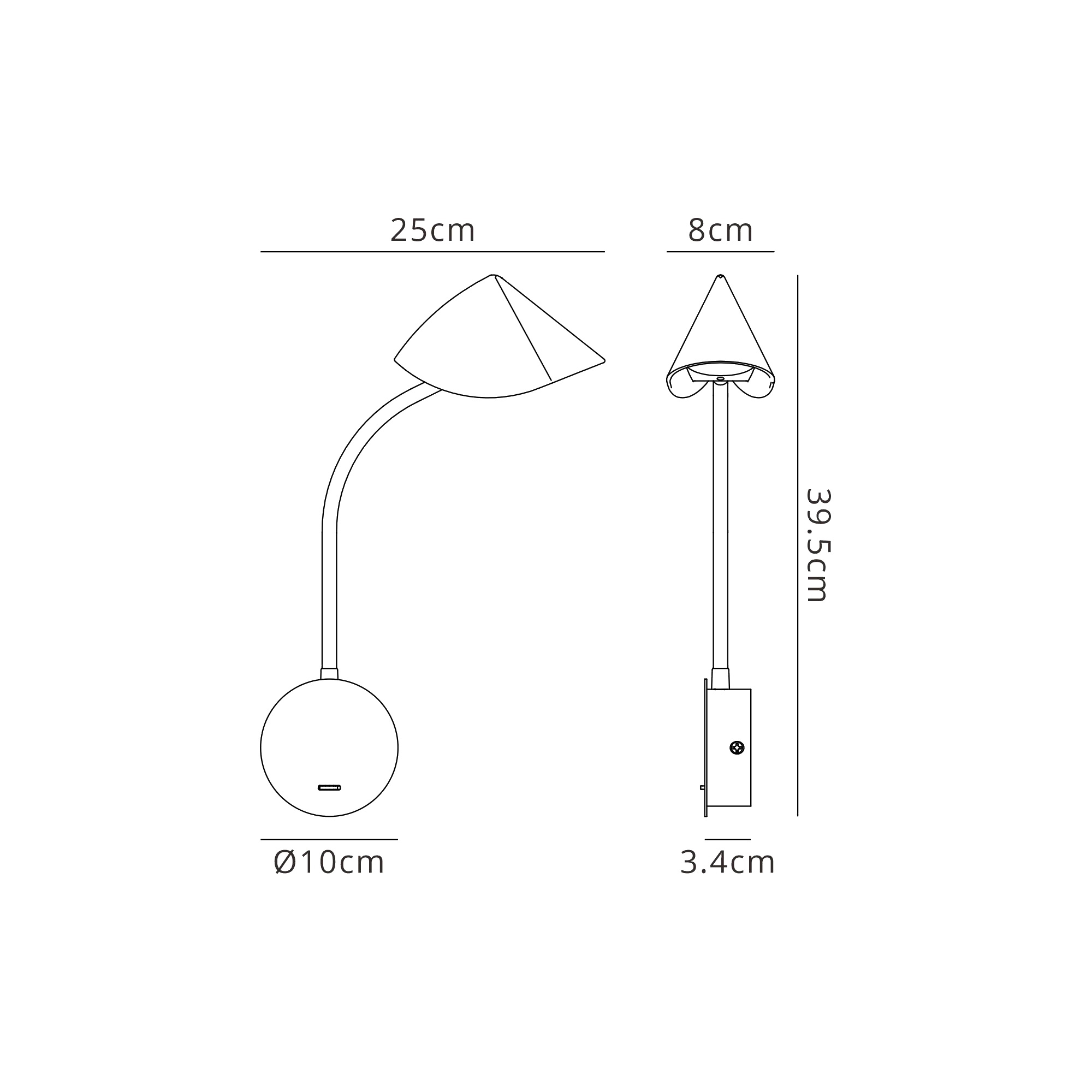 Goa Wall Lights Mantra Fusion Armed Wall Lights